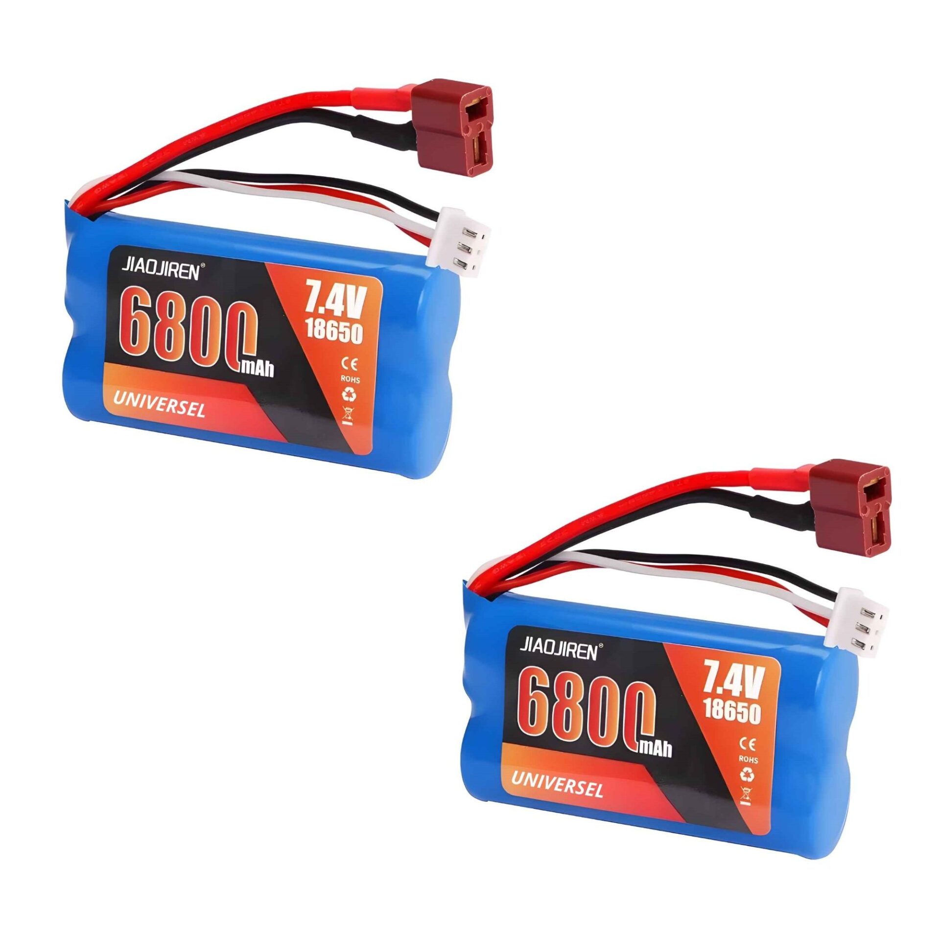 2 Batteries UNIVERSEL