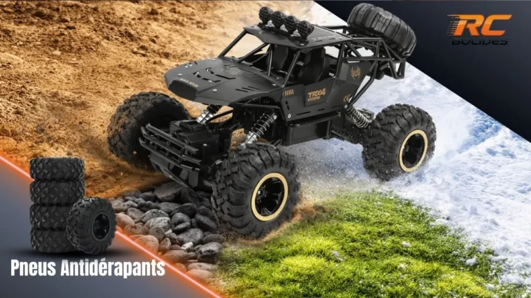 Buggy TGK-4 rouge — phares LED allumés au crépuscule