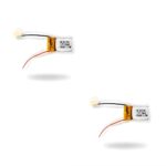 2 Batteries Li-ion 3.7V / 100mAh - Ultra Compacte