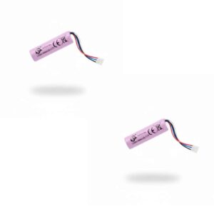 2 Batteries Li-ion 3.7V / 600mAh - Connecteurs 2 Broches