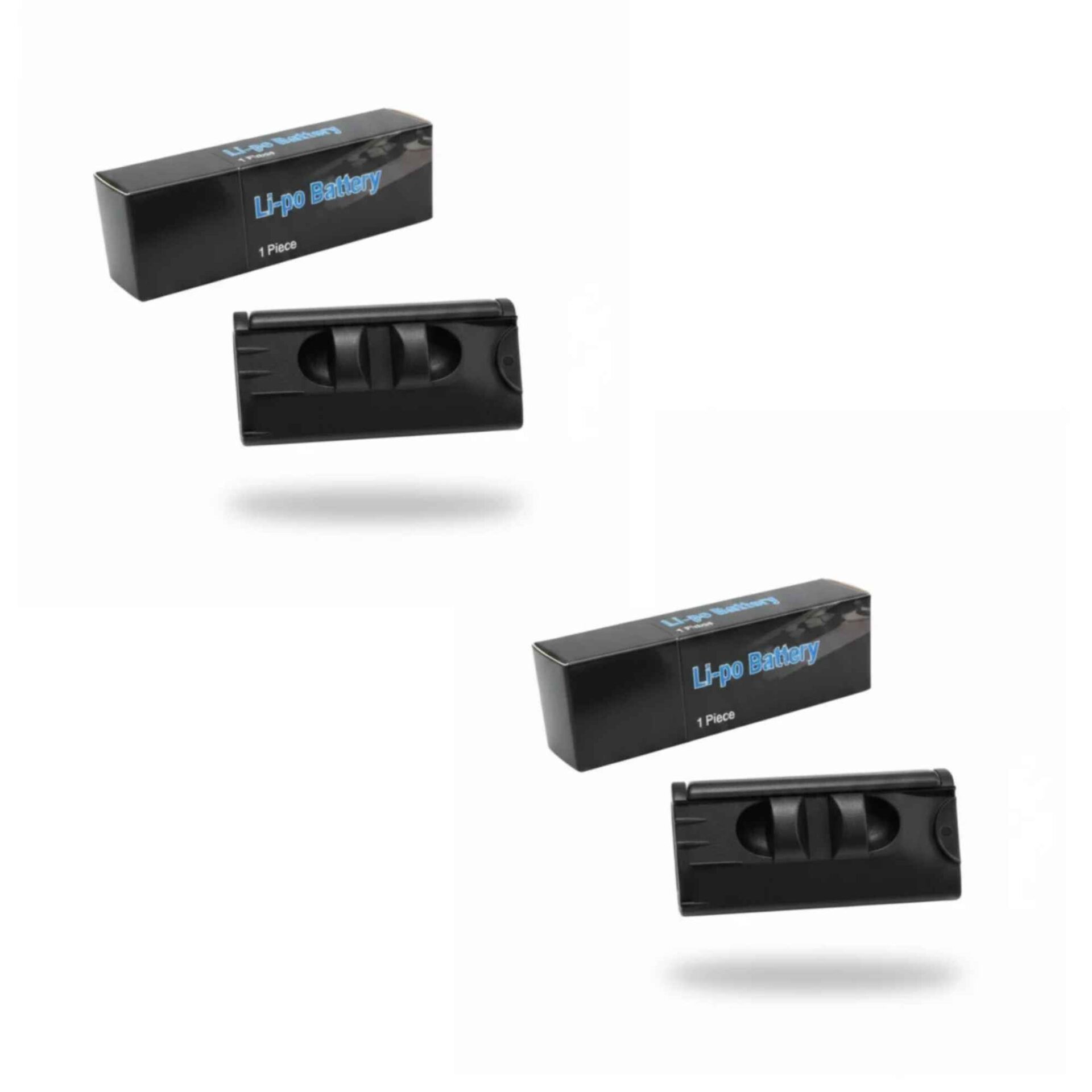 2 Batteries Li-po Clipsage