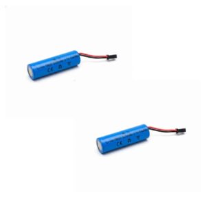2 Batteries Li-ion 3.7V / 500mAh - Connecteurs 2 Broches
