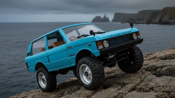 4x4 télécommandée Range Rover Classic Bleu — Cape Horn ocean