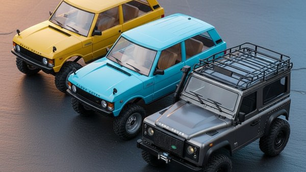 4x4 télécommandée Land Rover — collection variantes Range Rover Classic + Defender