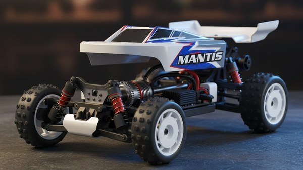 Buggy RC MANTIS PRO — moteur brushless et électronique embarquée