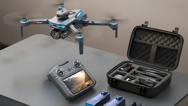Drone Lenovo GT8 Pro Fly More Combo radiocommande écran intégré 3 batteries sacoche