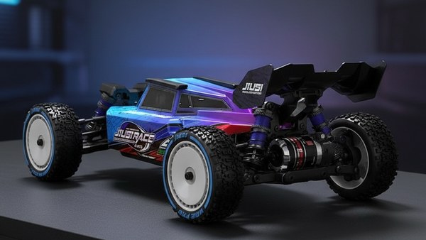 Détail de la transmission métal intégrale et différentiels scellés du Volt-X 12