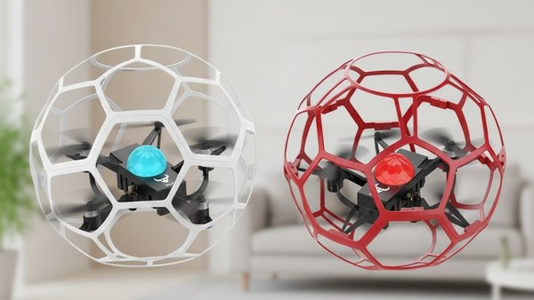 Duo Drone Aero Striker 360 Blanc et Rouge présentation collector choix livrée