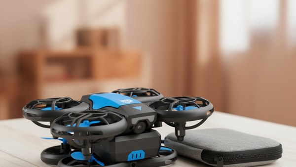 Mini Drone AeroX Vinci pliable format poche sac voyage compact