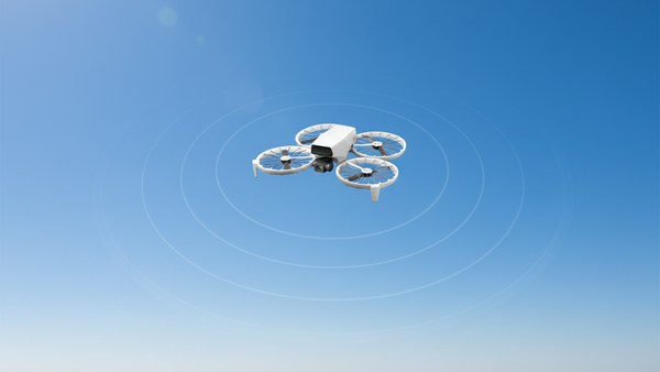 DJI Flip transmission HD 13km longue portée altitude paysage exploration