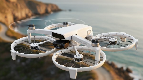 DJI Flip suivi Follow-Me action outdoor poursuite sujet vélo rando coastal