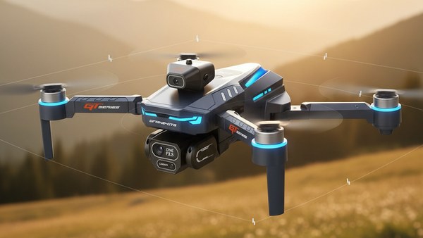 Drone Lenovo GT8 Pro GPS verrouillage stationnaire précis satellite position