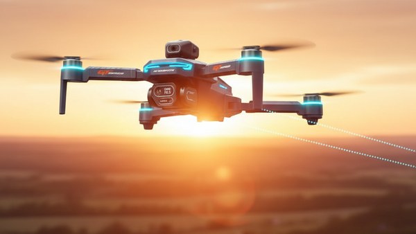 Drone Lenovo GT8 Pro RTH retour automatique home point sunset trajectoire sécurisée
