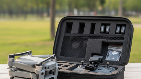 Drone Lenovo LU36 gris plié sacoche transport hardshell case foam compact voyage