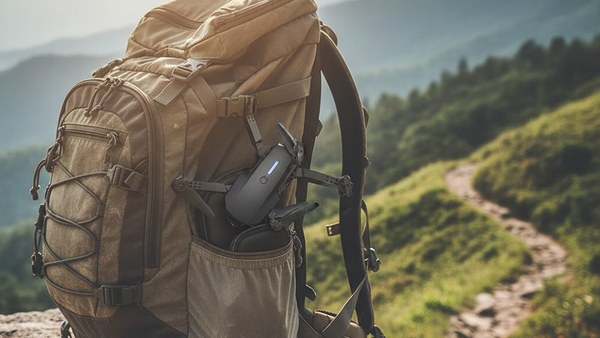 Drone E88 Pro sac dos randonnee voyage compagnon explorer outdoor
