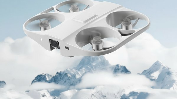 Drone Vision-Optic grand angle paysage aérien montagne vue ciel