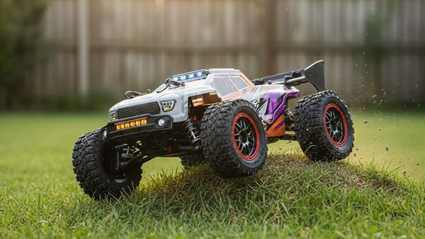 Monster Truck SG316 PRO franchissement bosse pelouse jardin