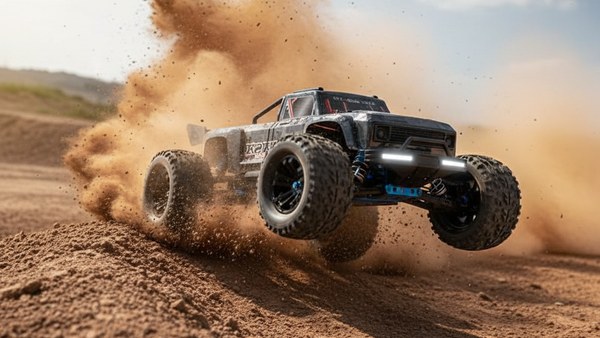 Monster Truck Vortex-X 60 Pro saut bosse terre bashing 1/12 brushless