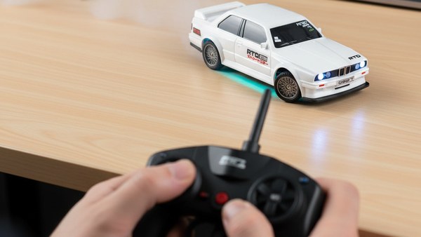 Pilotage M3 main adulte radiocommande pistolet bureau drift micro 1/64 desk toy