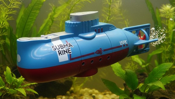 Sous-marin LSRC aquarium domestique cailloux plantes vertes exploration sous-marine