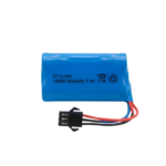 Batteries 7.4V / 500mAh - Connecteurs 4 Broches