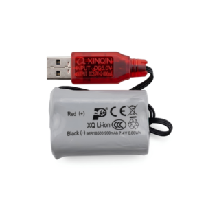 Batteries 7.4V / 900mAh – Connecteurs 4 Broches